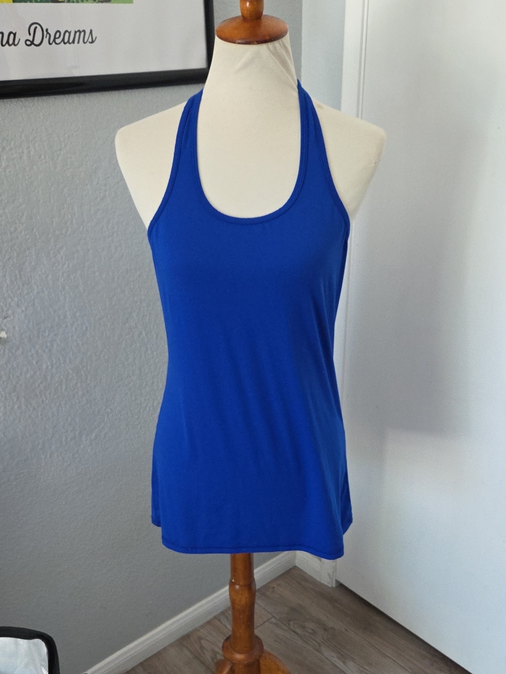 Champion Royal Blue Racerback Tank Medium